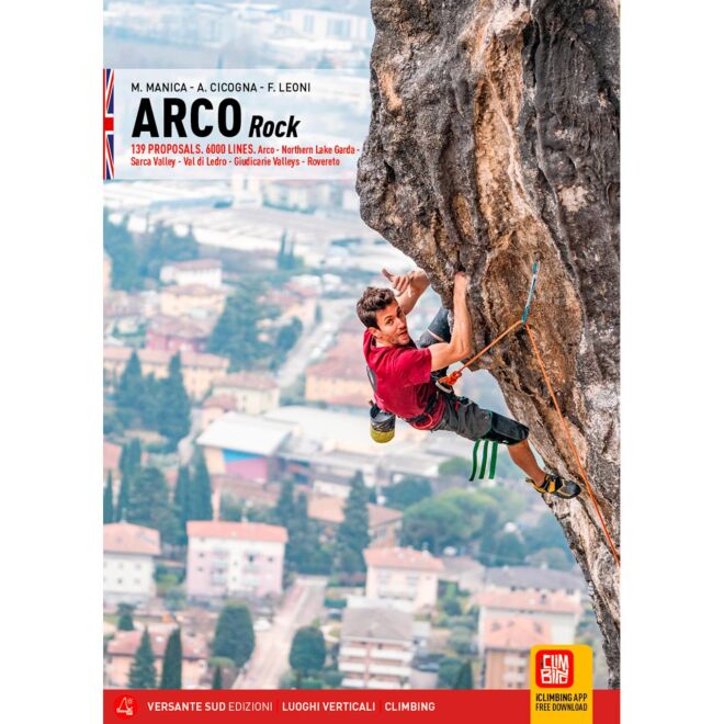 Versante Sud Arco Rock climbing guide englische version