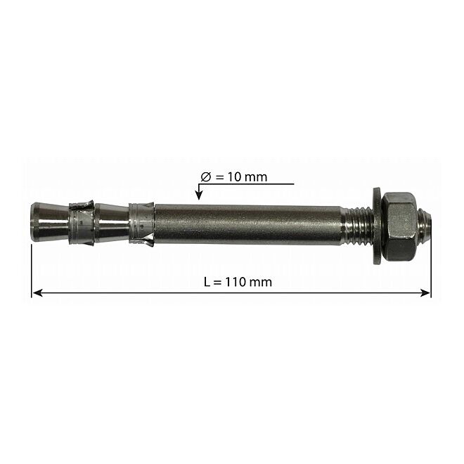 Oliunìd Kit bohrgerät ketten doppelloch plättchen nägel x5