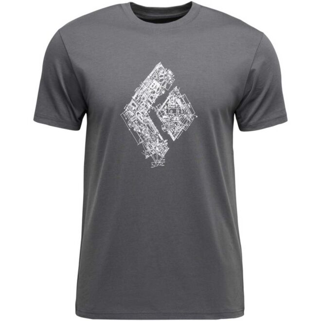 Black Diamond Engineered Diamond Herren T-Shirt