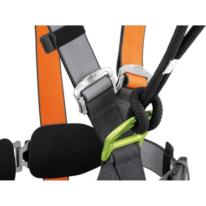 Petzl Swan Easyfit Stainless Ganzkörpergeschirr für Abenteuerparks