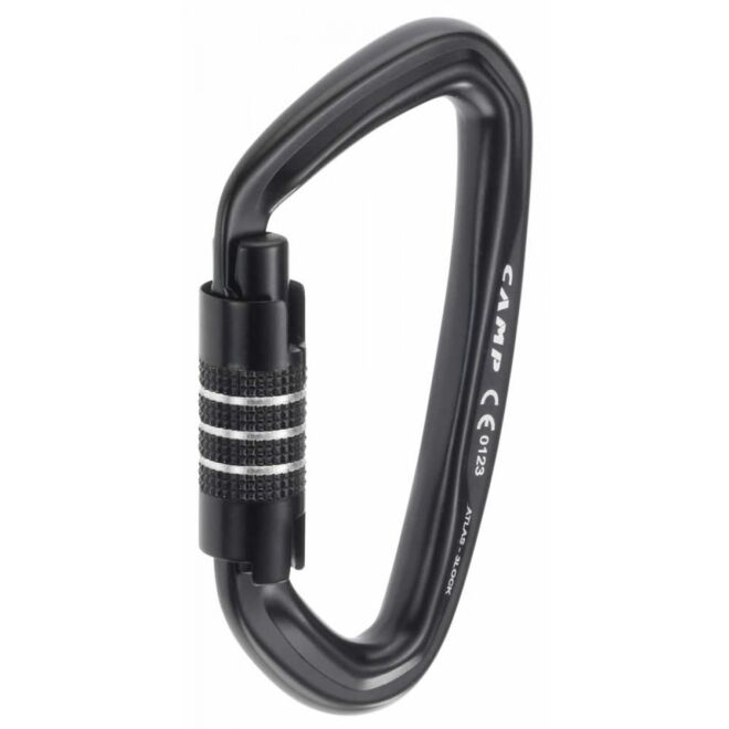 CAMP Atlas 3Lock dreifach beweglicher Karabiner für Arbeiten in der Höhe