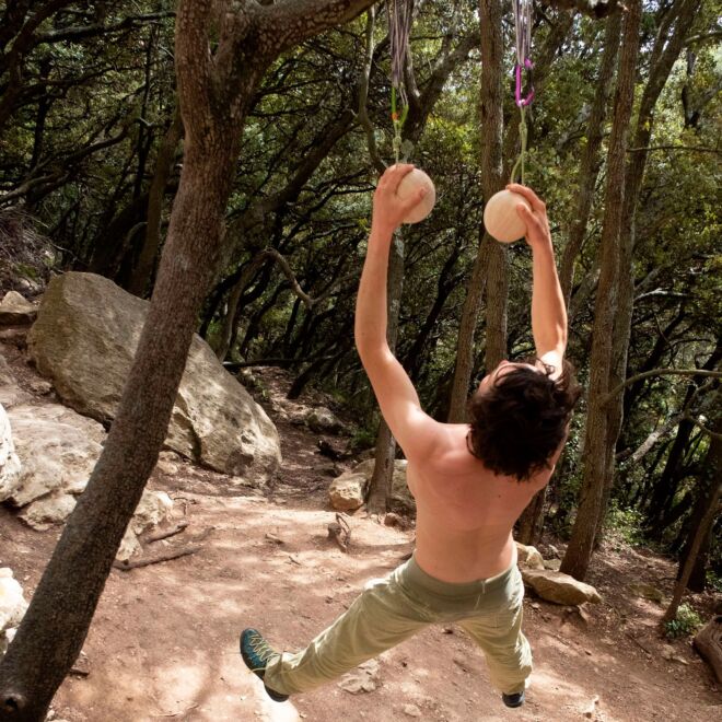YY Vertical Climbing Balls Paar Klettertrainingsbälle