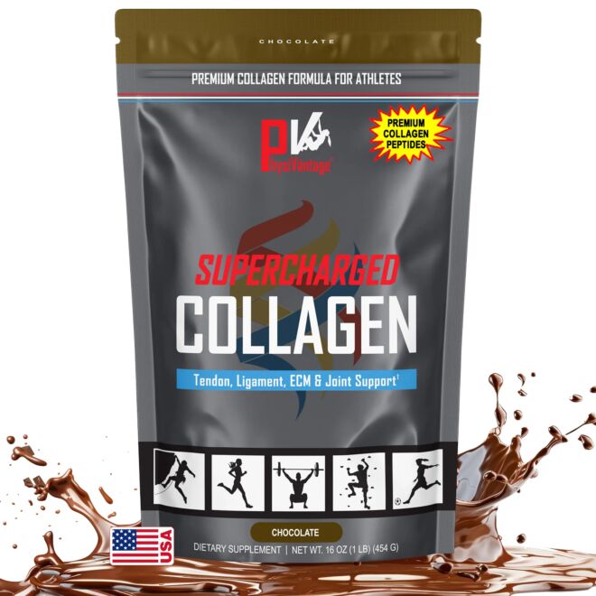 PhysiVantage Chocolate Supercharged Collagen Kollagen Ergänzung