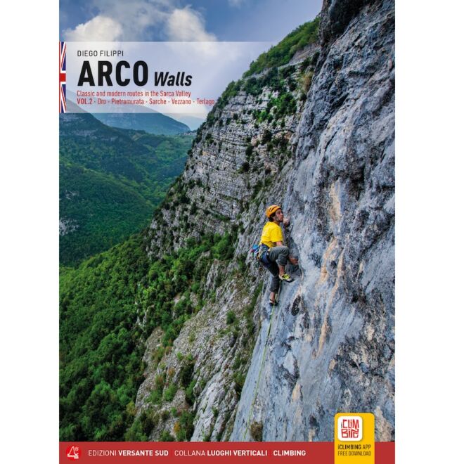 Versante Sud Arco Walls Vol. 2 Kletterführer in Englisch