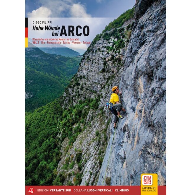 Versante Sud Hohe Wande Bei Arco Band 2 Kletterführer in Deutsch