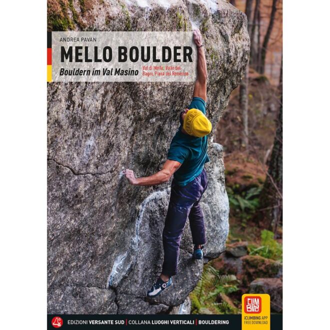 Versante Sud Mello Boulder deutsche Version Kletterführer