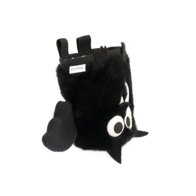 Crafty Climbing Black Bat magnesitbeutel