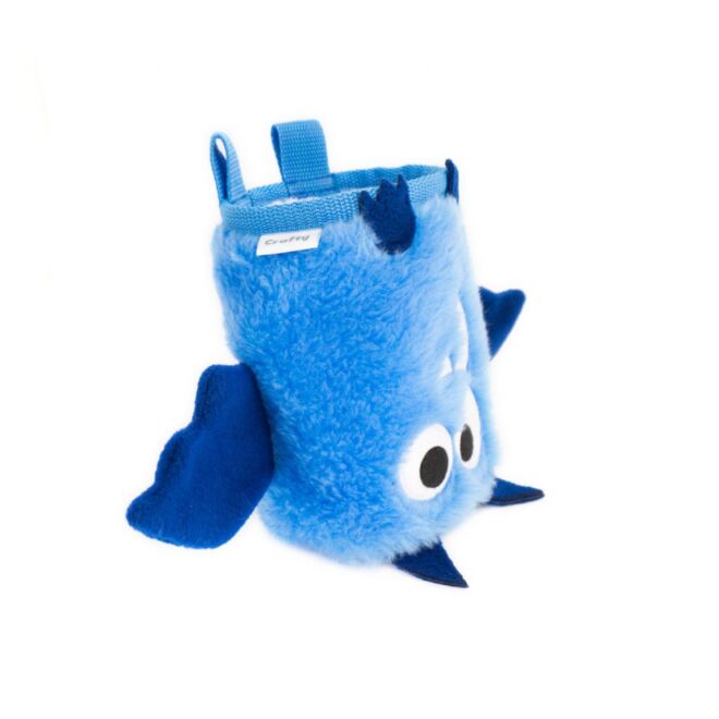 Crafty Climbing Blue Bat magnesitbeutel