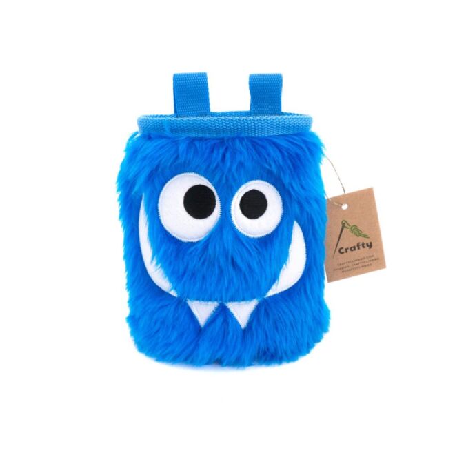 Crafty Climbing Blue Foodie Monster magnesitbeutel