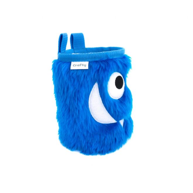 Crafty Climbing Blue Foodie Monster magnesitbeutel
