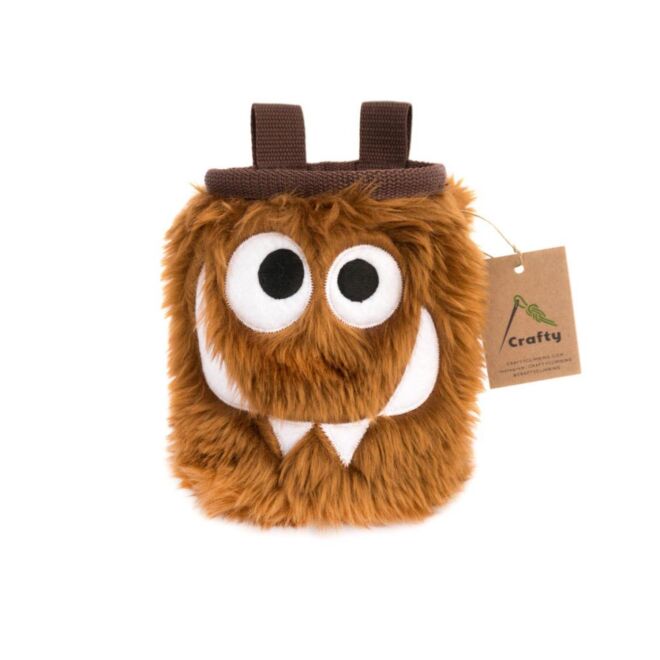 Crafty Climbing Chocolate Foodie Monster magnesitbeutel