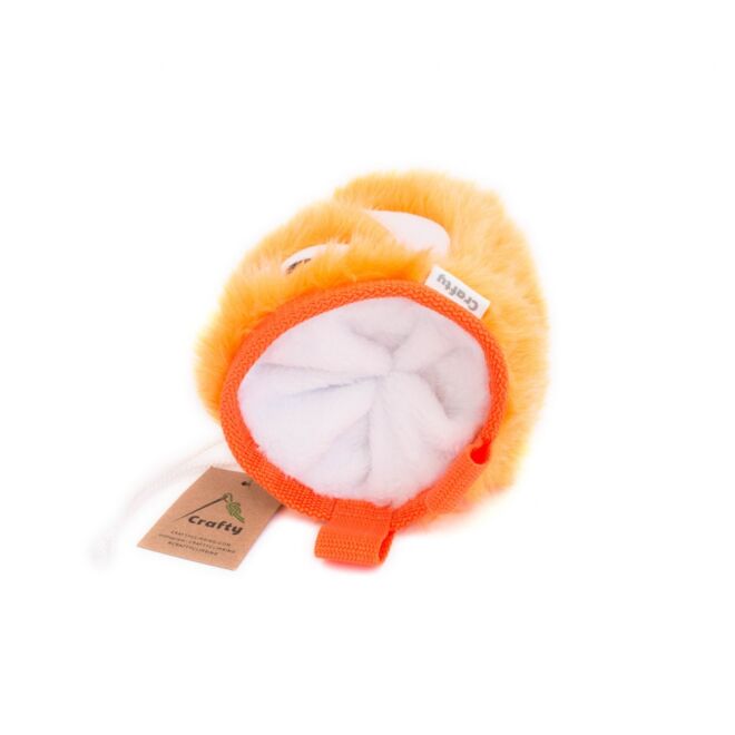 Crafty Climbing Tangerine Foodie Monster magnesitbeutel