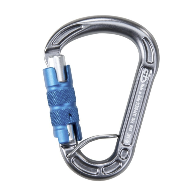 Petzl GriGri Sicherungsgerät und Kletterkarabiner