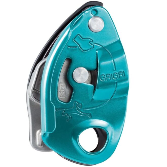 Petzl GriGri Sicherungsgerät und Kletterkarabiner
