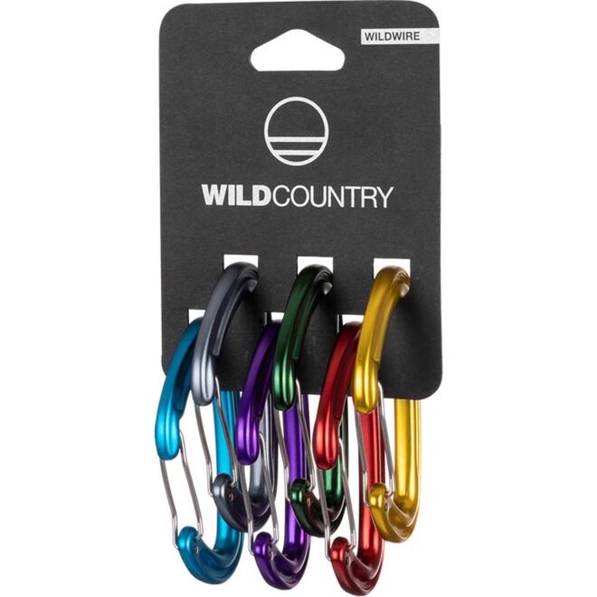 Wild Country Wildwire Rack 6-Pack Kletter Karabiner