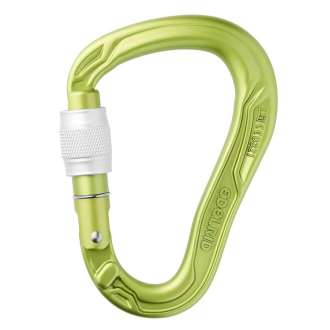 Edelrid HMS Bullet Screw karabiner mit Schraubverschluss klettern