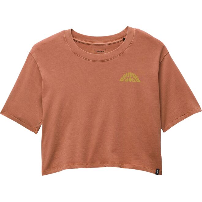 Prana Everyday Graphic Crop tee Damen T-Shirt