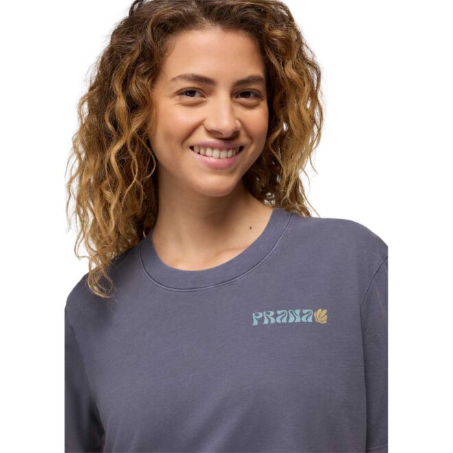 Prana Everyday Good Vibes Crop Damen T-Shirt