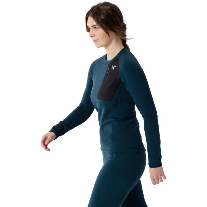 Arc'teryx Kyanite Baselayer Crew Neck W thermische langärmlige Oberteil Damen