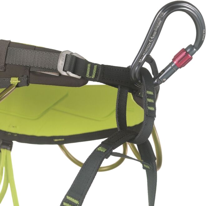 CAMP Atom Belay Lock Kletterkarabiner mit Schraubverschluss