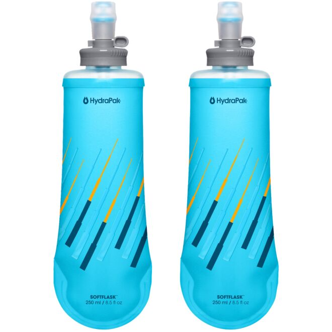 HydraPak SoftFlask 250 ml 2-Pack wiederverwendbare weiche Flaschen