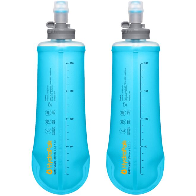 HydraPak SoftFlask 250 ml 2-Pack wiederverwendbare weiche Flaschen
