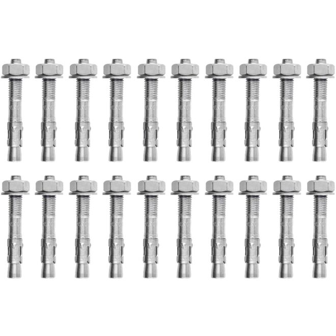 Fixe Box of M10 × 70 mm bolts expansionsbolzen 20-pack