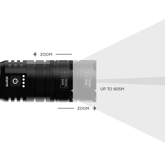 Xtorm Flashlight Powerbank - 10500 mAh Taschenlampe Ladegerät