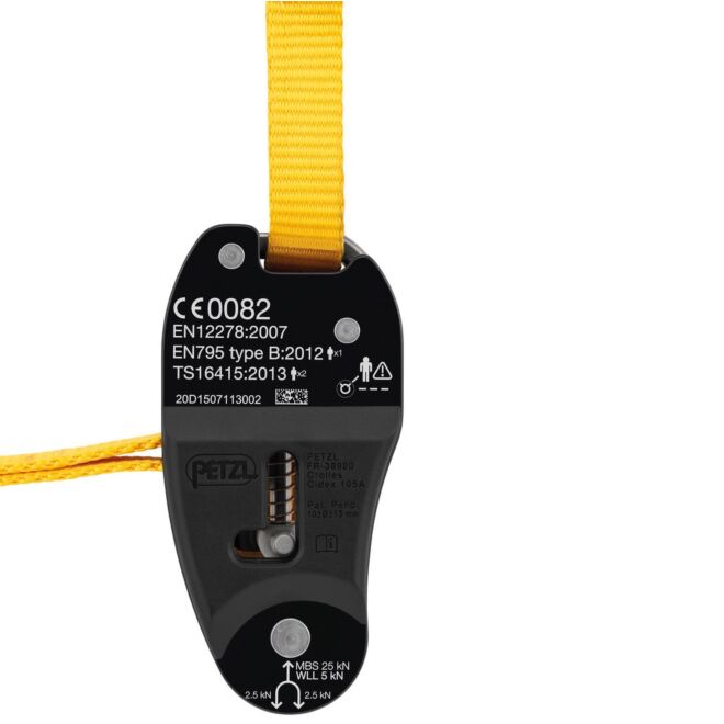 Petzl Eject false Gabel Arbeit an Bäumen