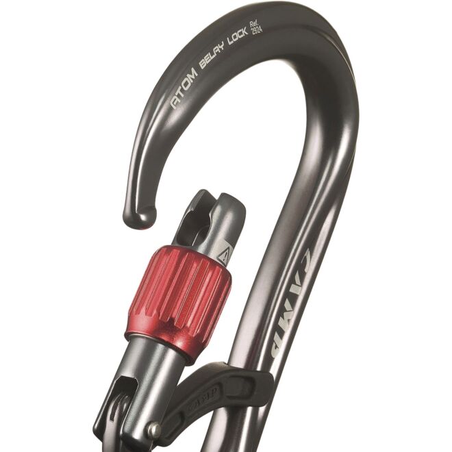 CAMP Atom Belay Lock Kletterkarabiner mit Schraubverschluss