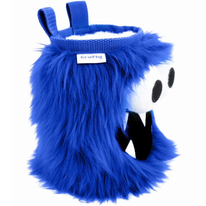 Crafty Climbing Dark Blue Five Toothed Monster magnesitbeutel