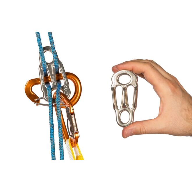 Grivel Scream abseilplatte klettern