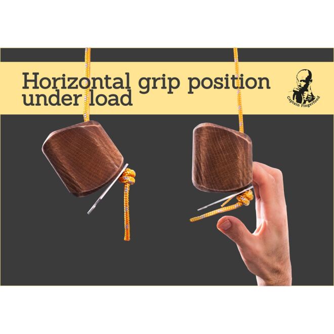 Captain Fingerfood Hangboard 180° Trainingsboard portabel