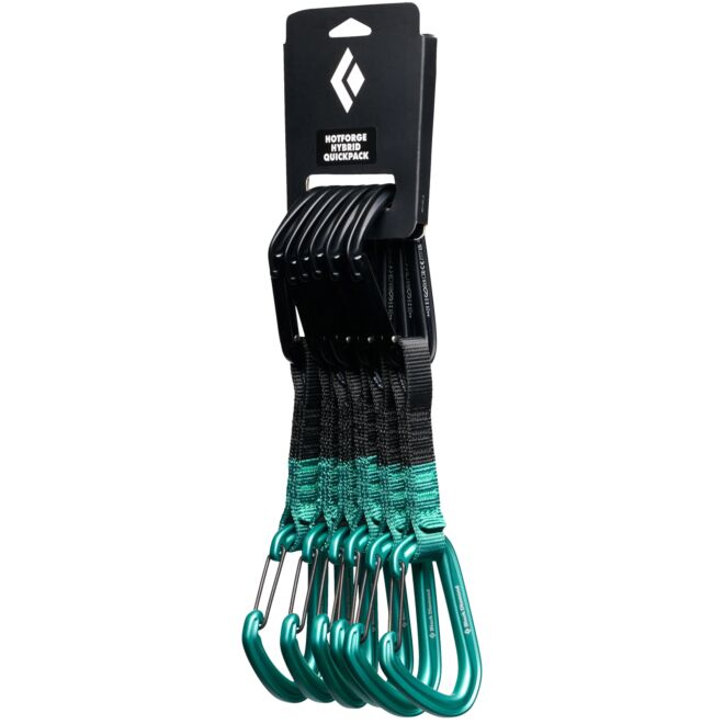 Black Diamond Hotforge Hybrid Quickpack set Kletterkarabiner