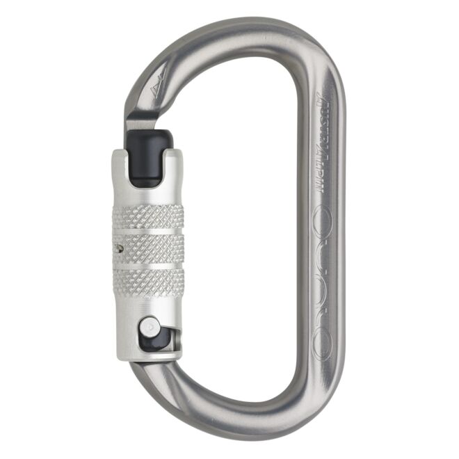 AustriAlpin Ovalo ID 3-Way Autolock dreifach beweglicher Karabiner