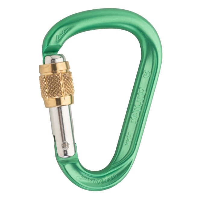 AustriAlpin HMS Mini.Mi karabiner mit messingverschluss