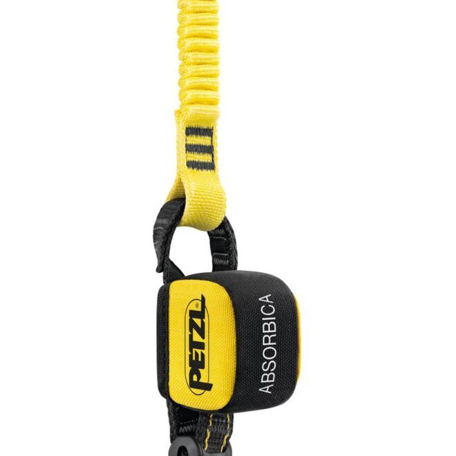 Petzl Absorbica-I 150 energy-absorbing lanyard with integrated energy absorber