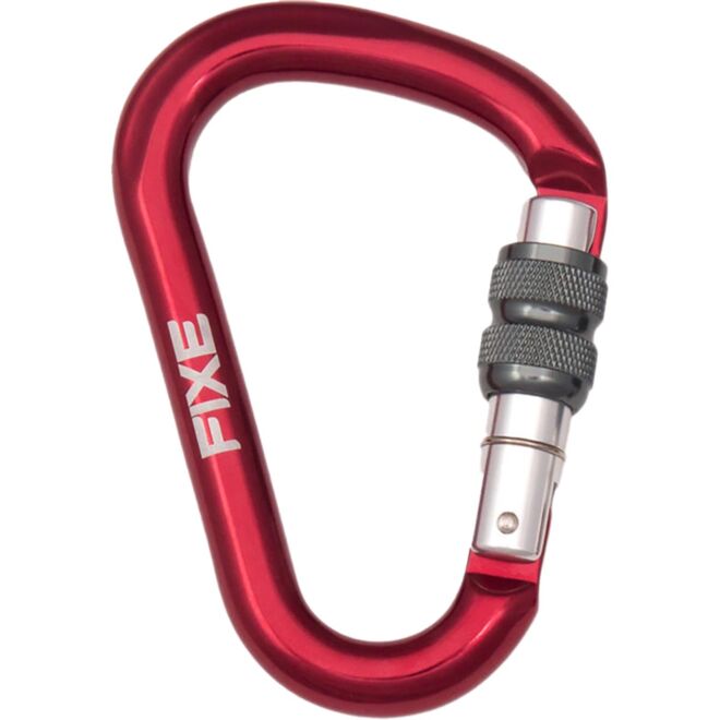 Fixe Lotus Stone HMS Screw sicherheitskarabiner mit schraubverschluss klettern