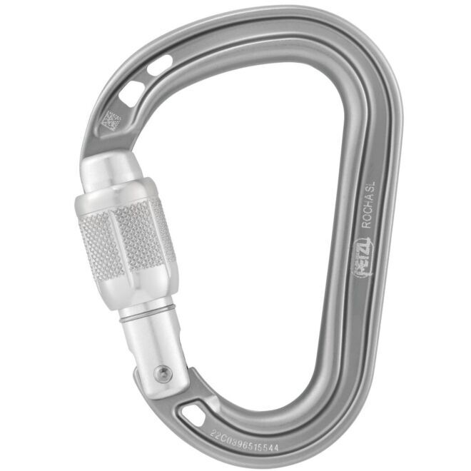 Petzl Rocha Screw Lock karabiner mit Schraubverschluss klettern