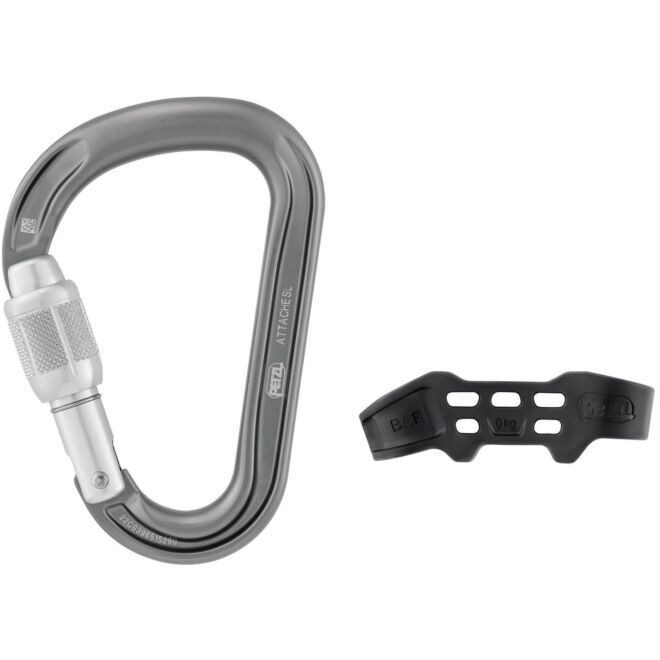 Petzl Attache Bar Kletterkarabiner mit Schraubverschluss