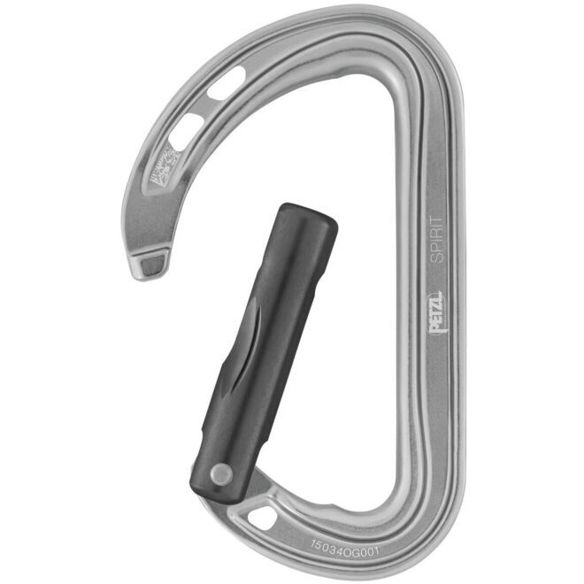 Petzl Spirit Straight Gate karabiner klettern