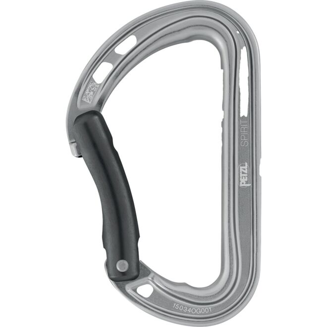 Petzl Spirit Bent Gate Kletterkarabiner