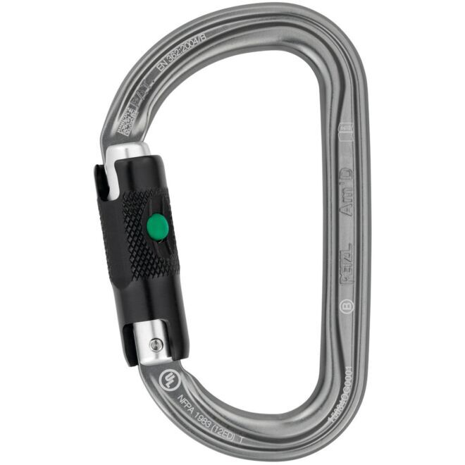 Petzl Am'D Ball Lock automatischer Karabiner zum Klettern