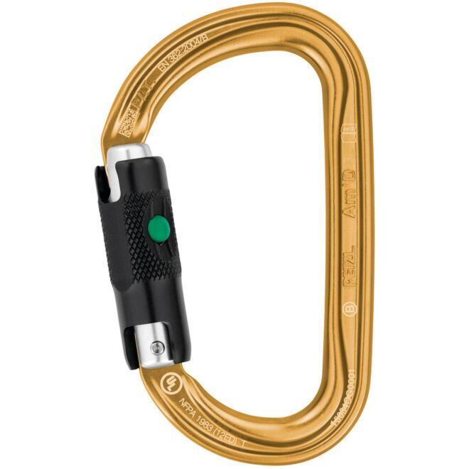 Petzl Am'D Ball Lock automatischer Karabiner zum Klettern