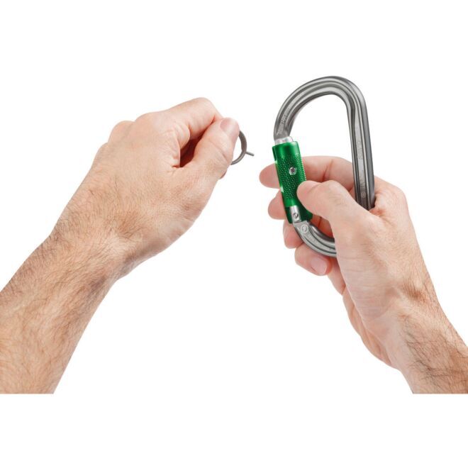 Petzl Am'd Pin-Lock unlockable carabiner