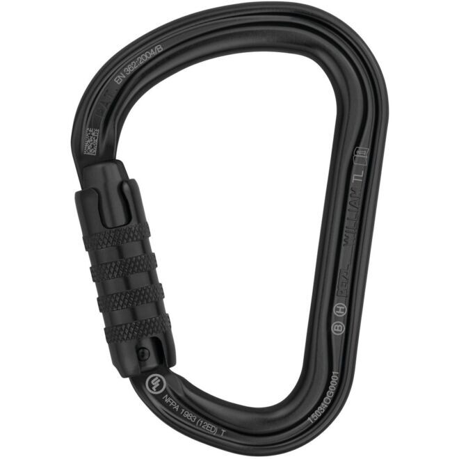 Petzl William Triact Lock karabiner mit automatischer Verriegelung klettern