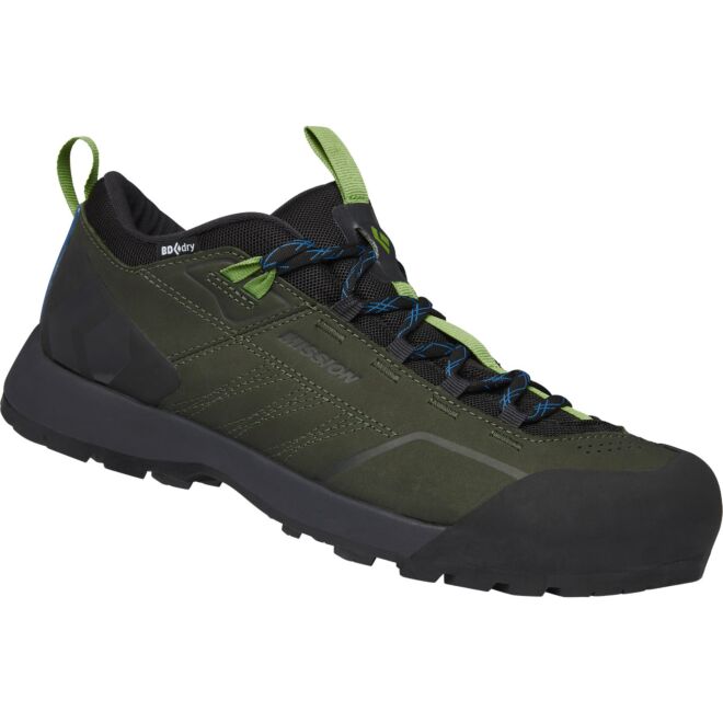 BD Black Diamond M Mission Leather Low WP Approach Shoes men's approach shoes
