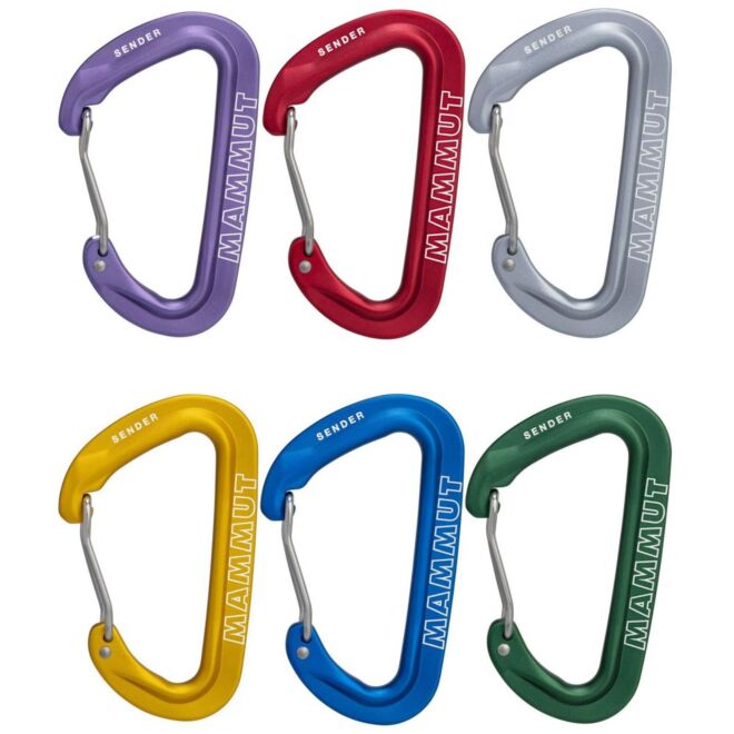 Mammut Sender Wire Rackpack set 6 Kletterkarabiner