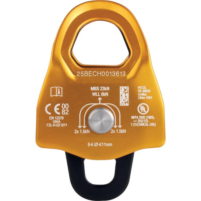 Petzl Minder S2 Prusikrolle für Rettung