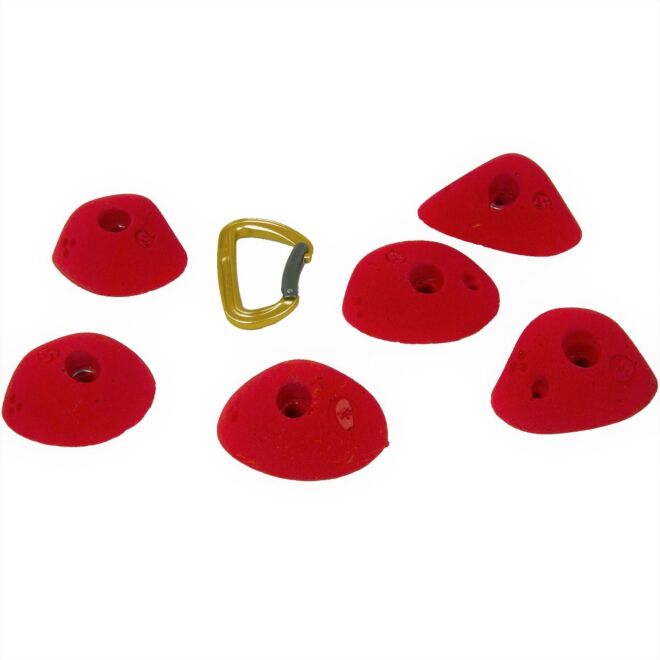 Smog set maniglie ronchie 16 - 6 klettergriffe